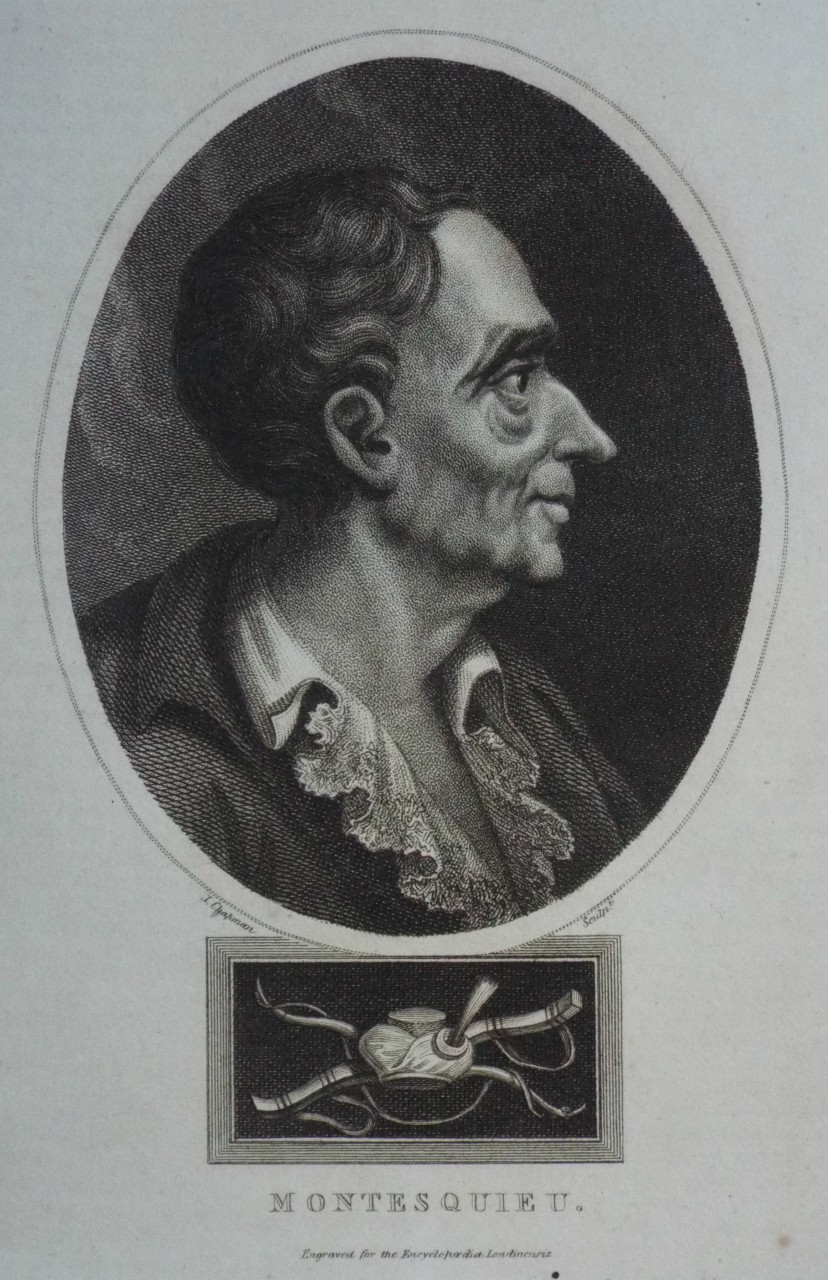 Stipple - Montesquieu. - Chapman