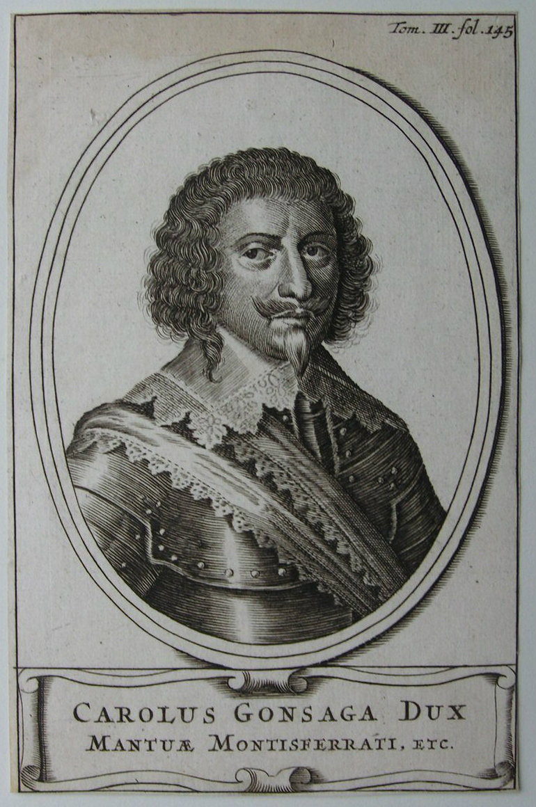 Print - Carolus Gonsaga Dux Mantuae Montisferrati, etc.