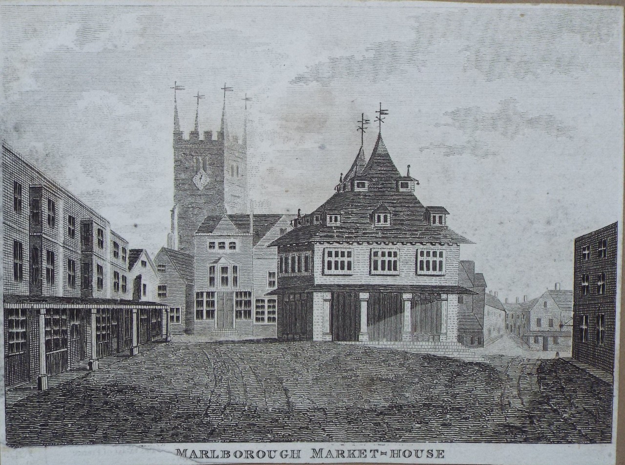 Print - Marlborough Market-House - Thomas