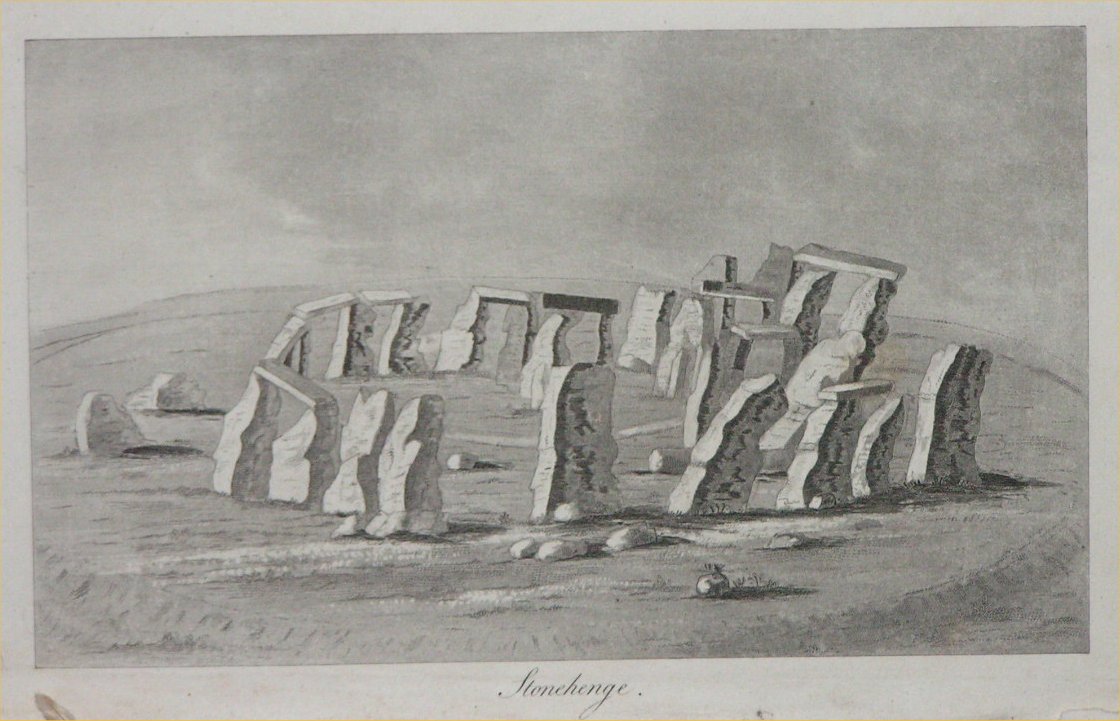 Aquatint - Stonehenge - Robertson