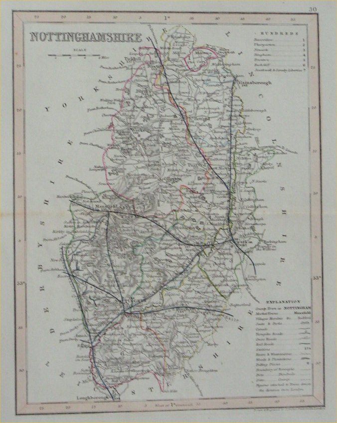 Map of Nottinghamshire - Archer