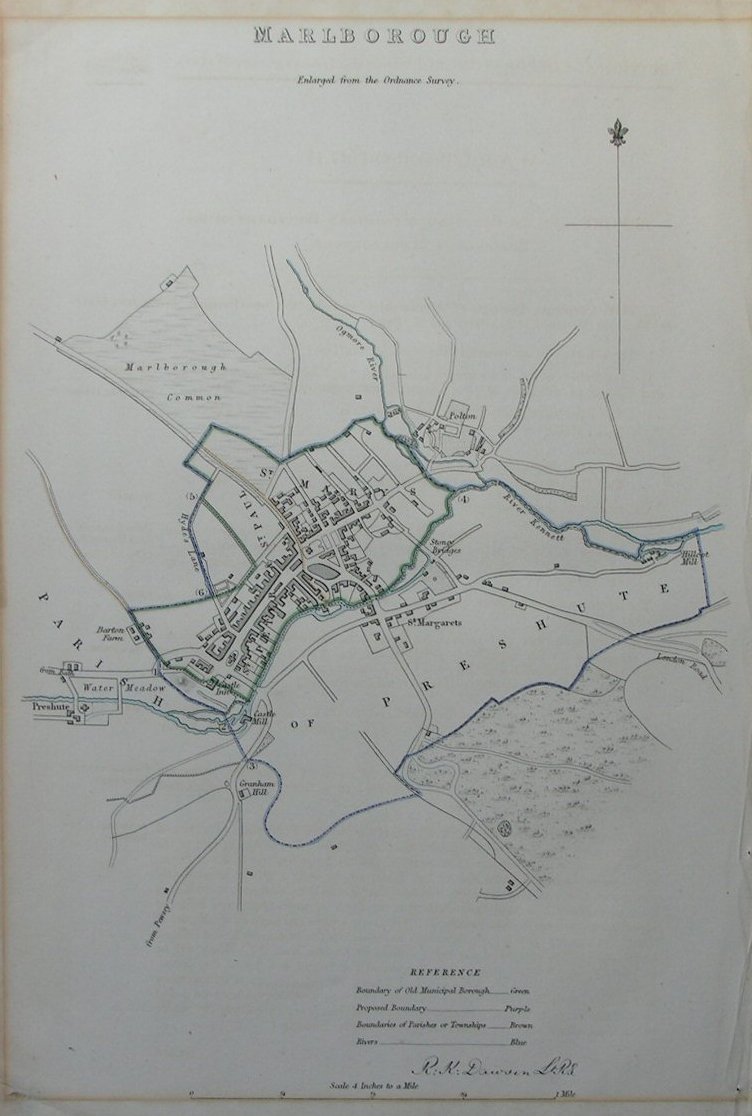 Map of Marlborough - Marlborough