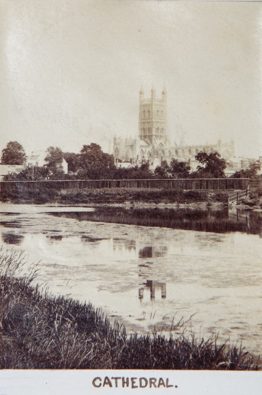 Photograph - Gloucester Cathedral (from the N.W.)