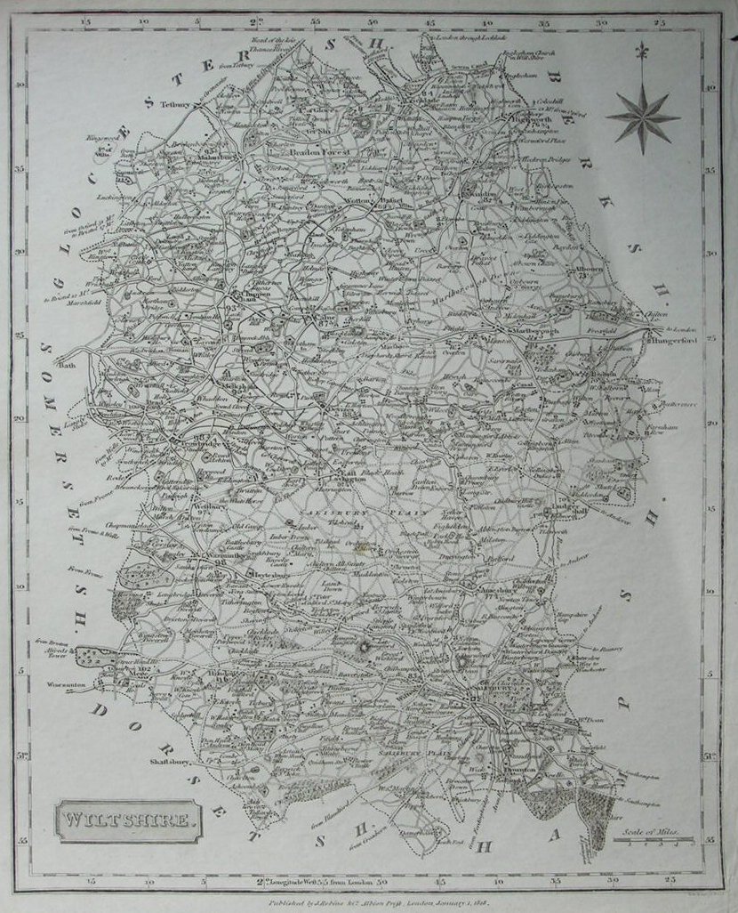 Map of Wiltshire - Neele