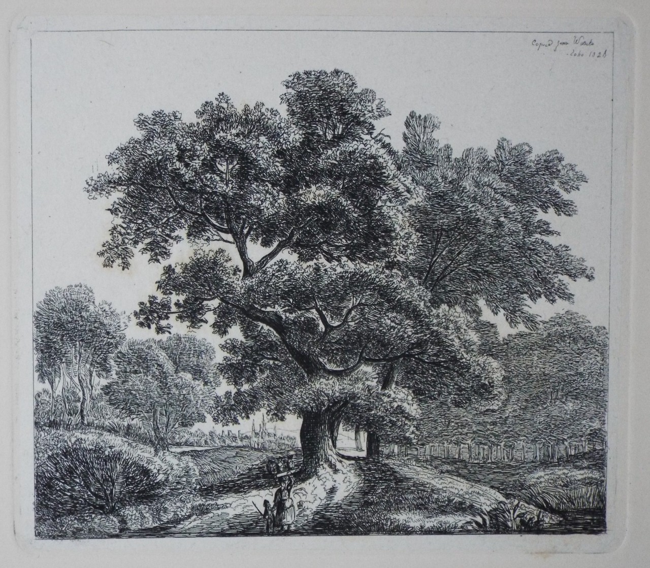 Etching - Copied from Waterloo - Wilkinson