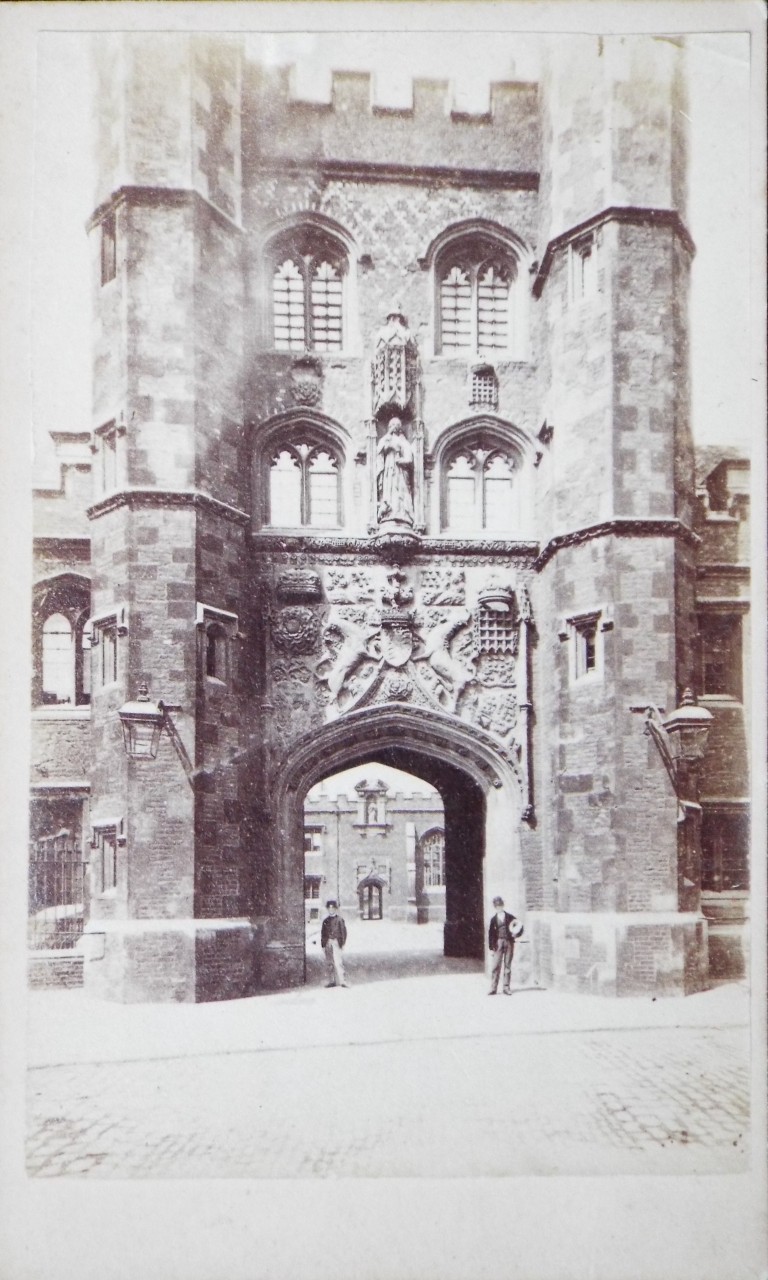 Photograph - St. John's College Gateway