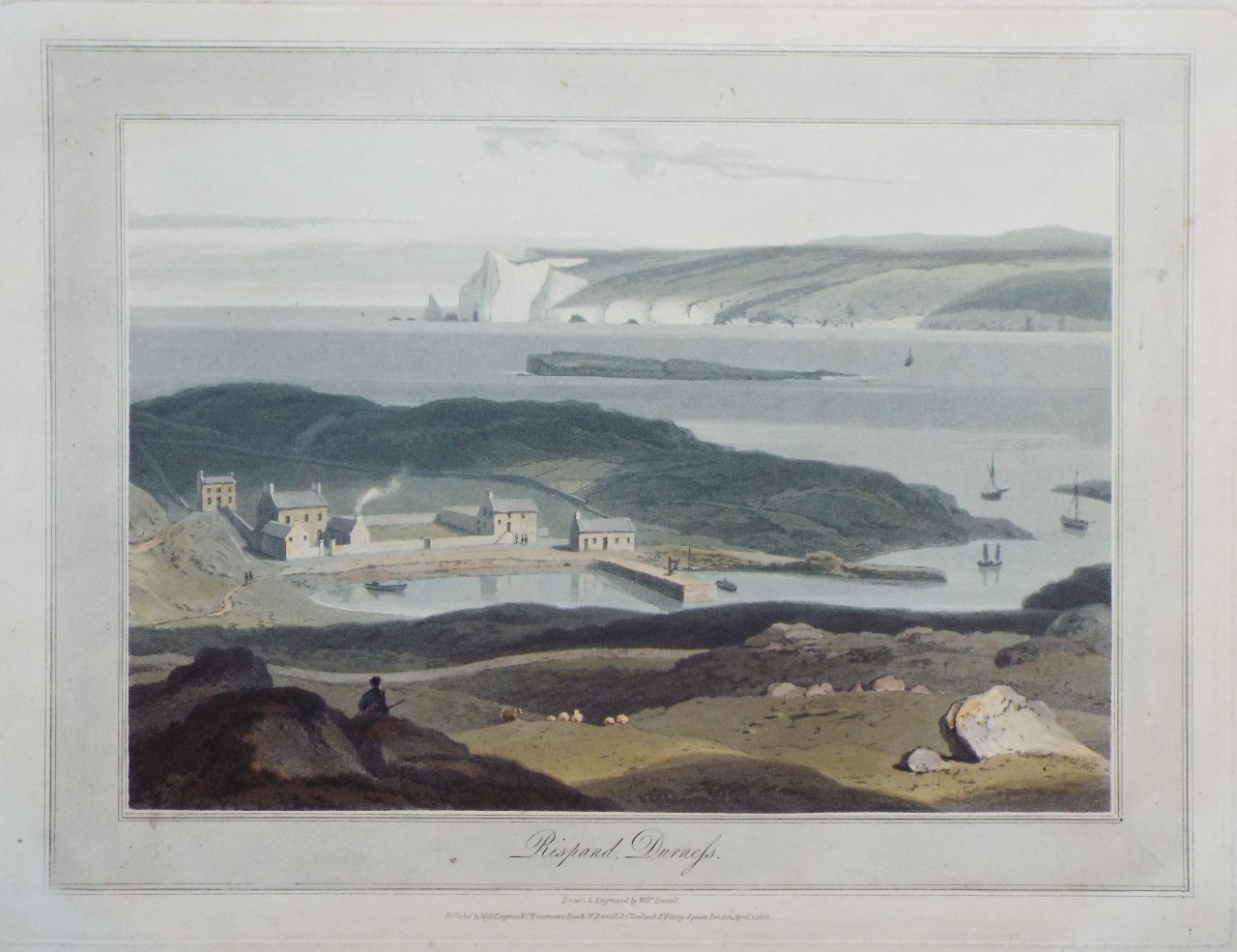 Aquatint - Rispand, Durness. - Daniell