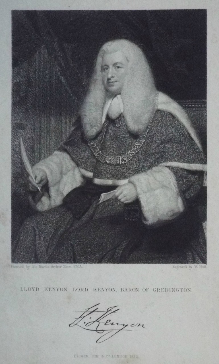 Print - Lloyd Kenton, Lord Kenton, Baron of Gredington.