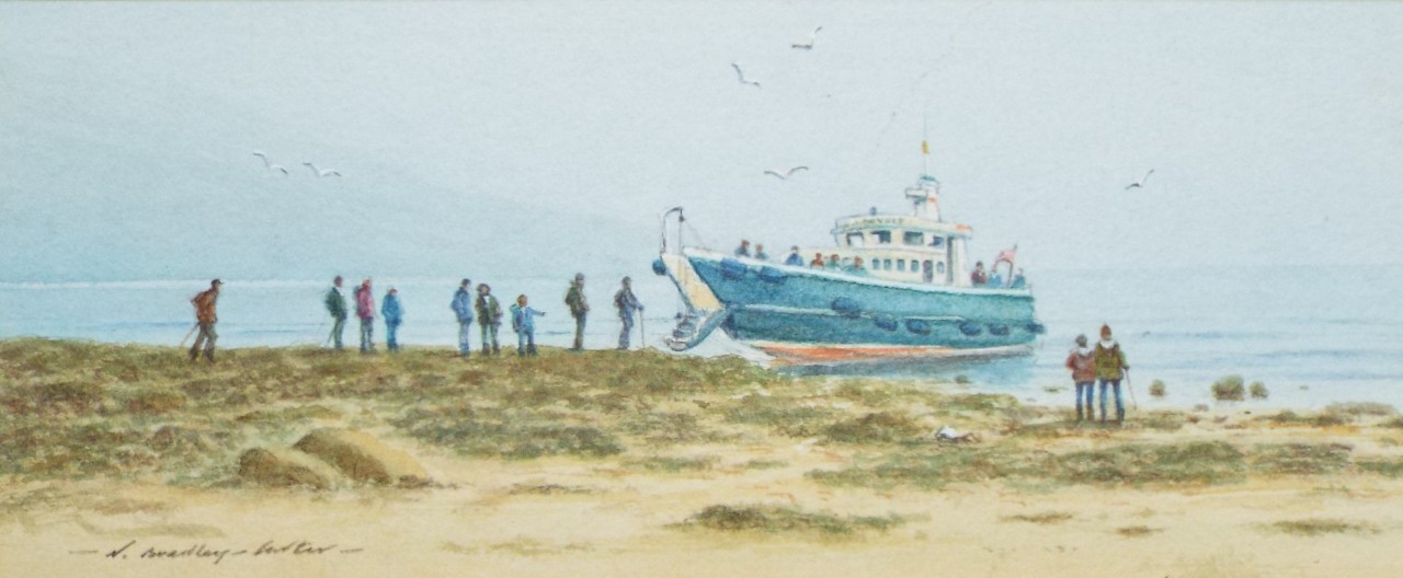 Watercolour - Ferry boat
