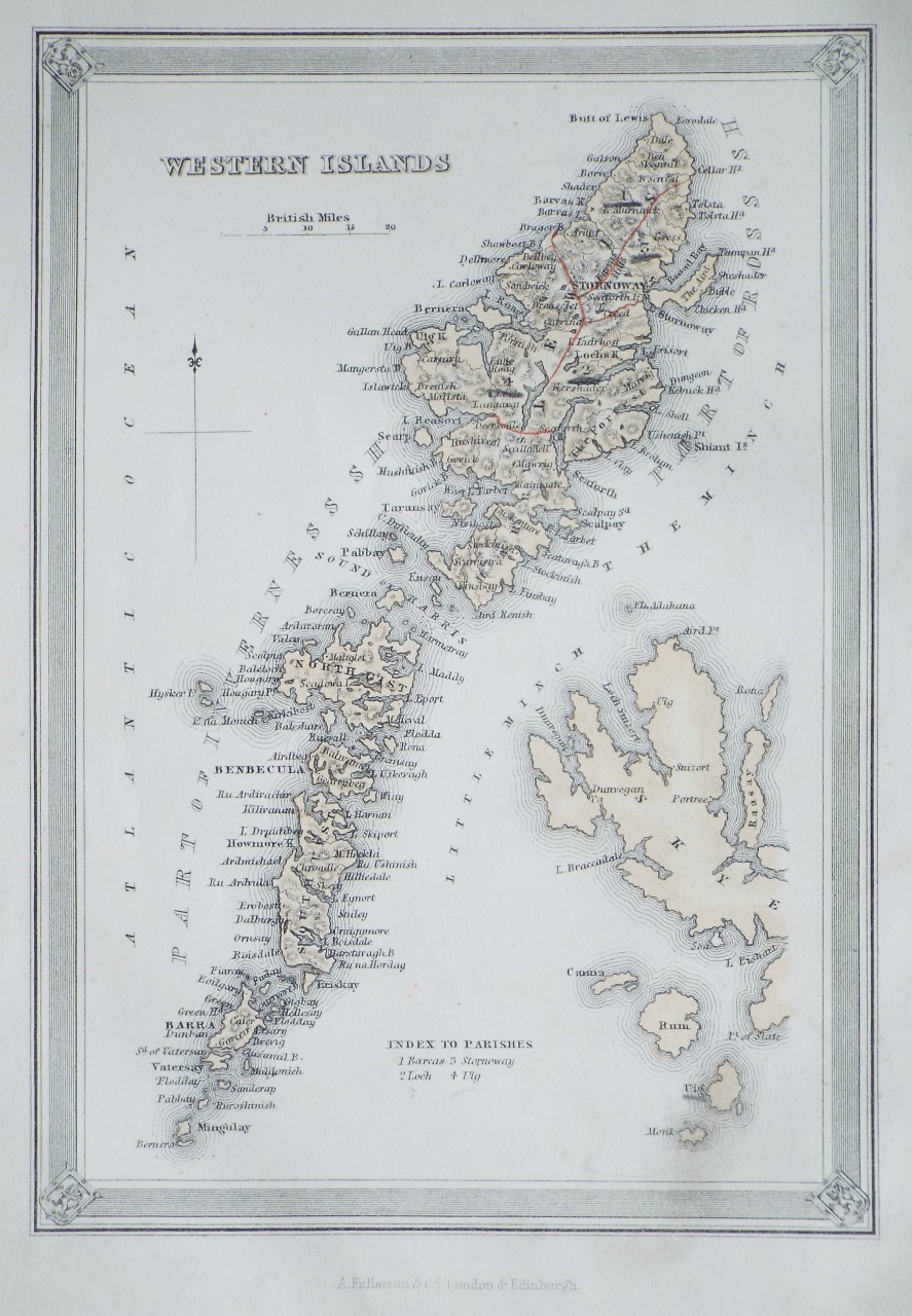 Map of Scotland - Fullarton