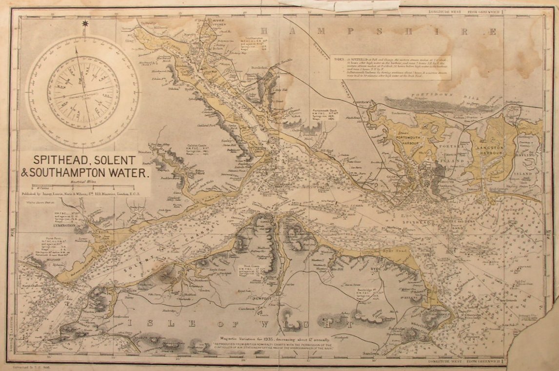 Map of Spithead