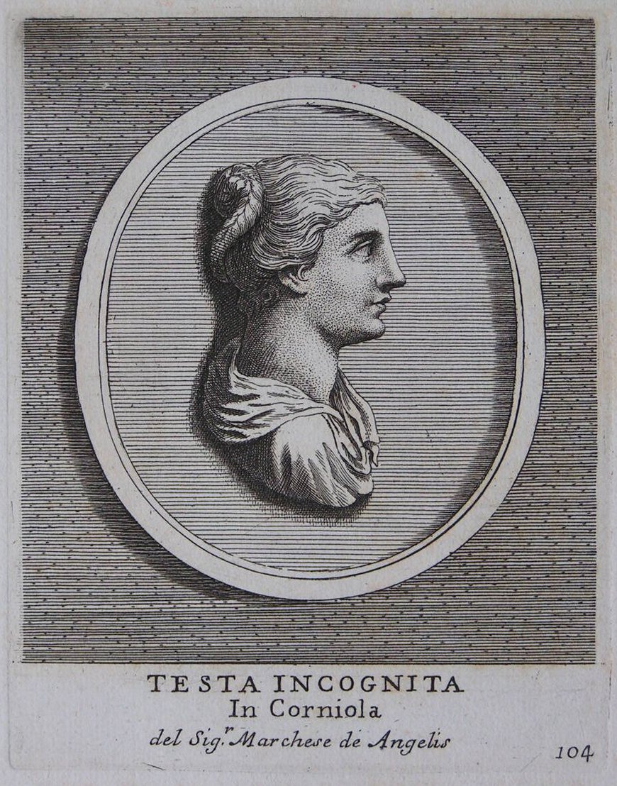 Print - Testa Incognita. In Corniola - Galestruzzi