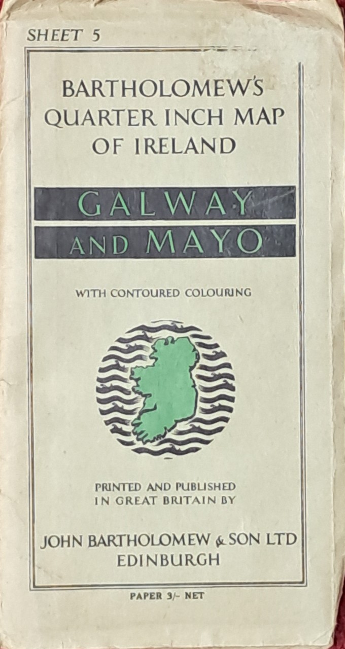 Map of Galway and Mayo