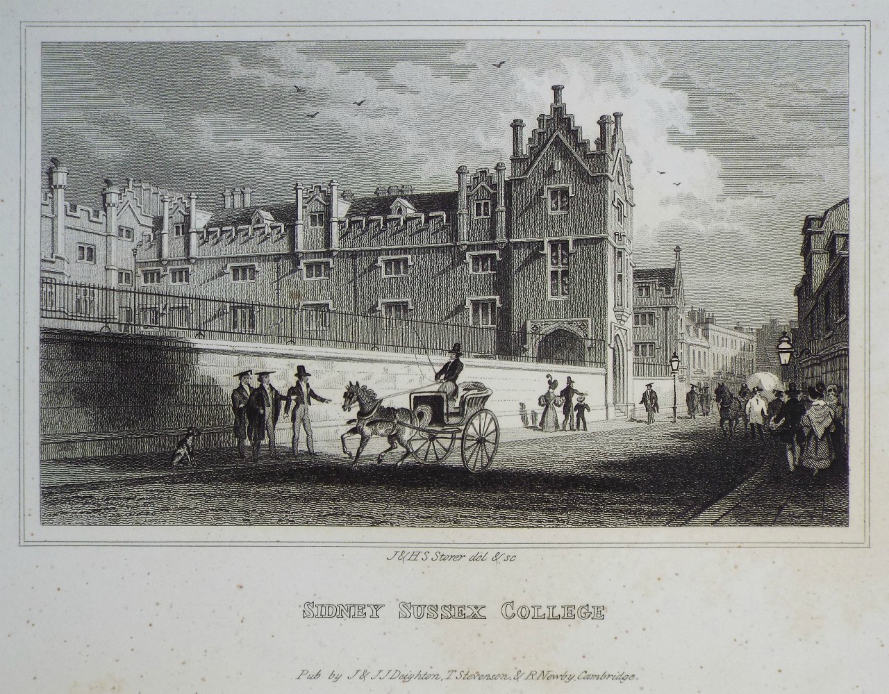 Print - Sidney Sussex College - Storer