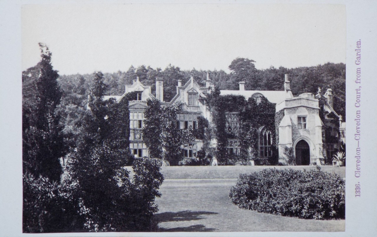 Photograph - Clevedon - Clevedon Court, from the Garden.