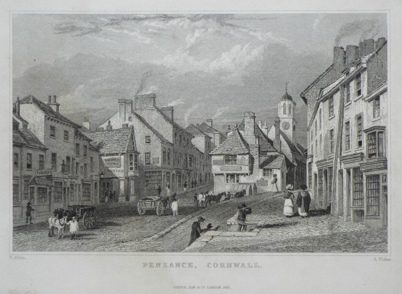 Print - Penzance, Cornwall. - Fisher