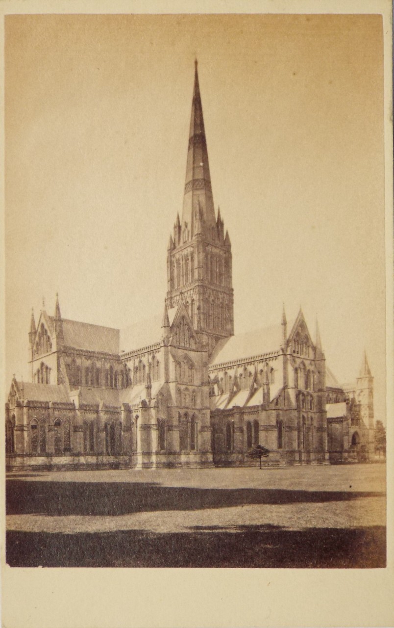 Photograph - Salisbury Cathedral from the NE