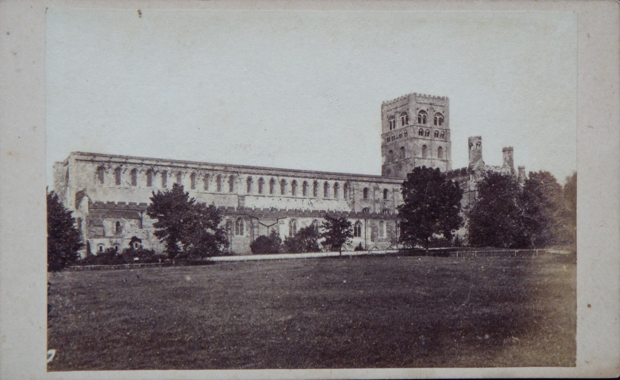 Photograph - St. Alban's Abbey. South-West View.