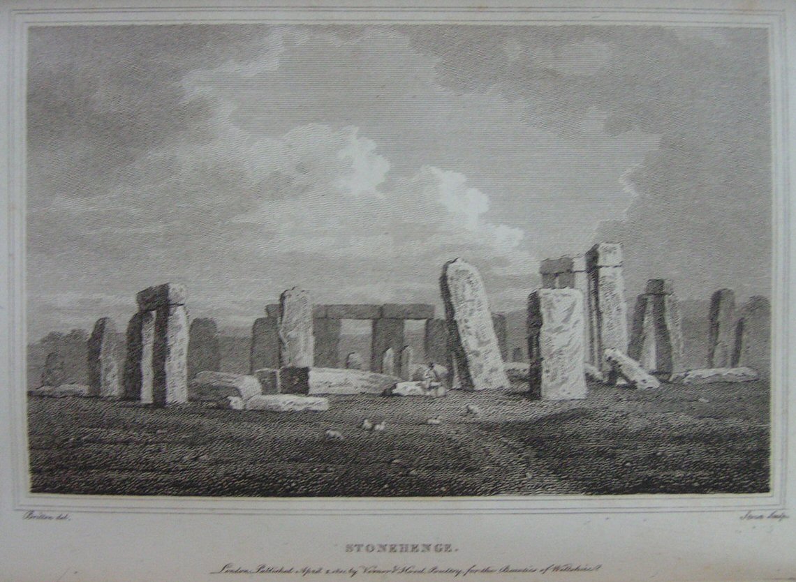 Print - Stonehenge. - 