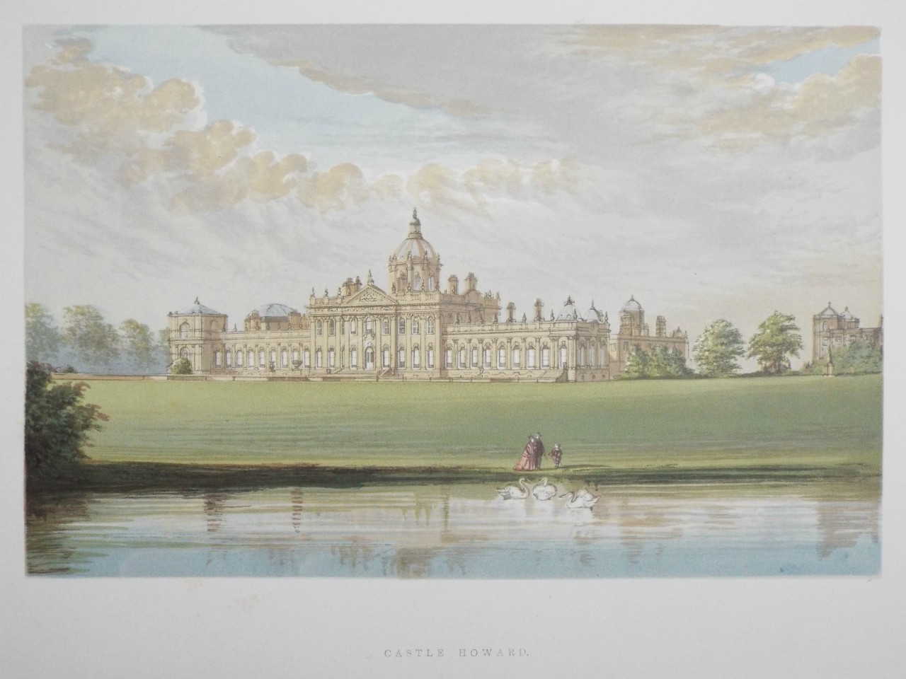 Chromo-lithograph - Castle Howard.