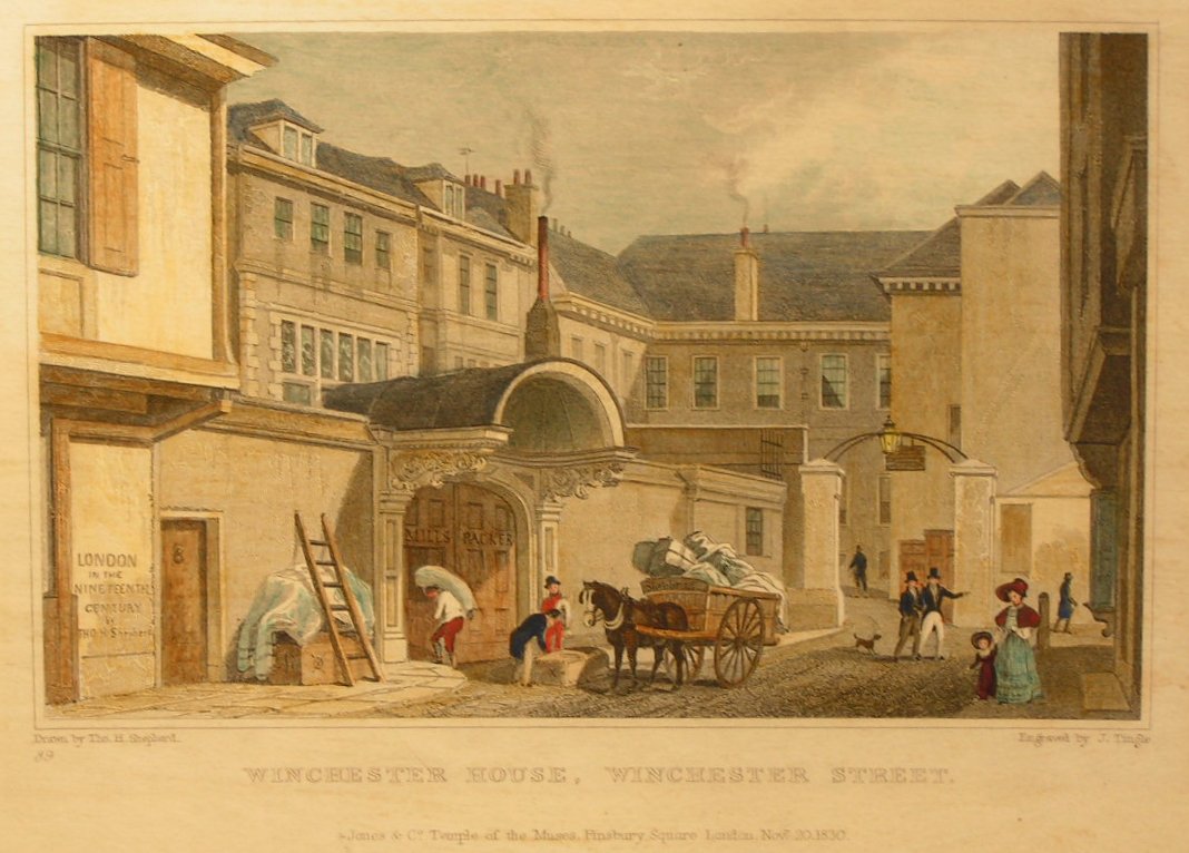 Print - Winchester House, Winchester Street - Tingle