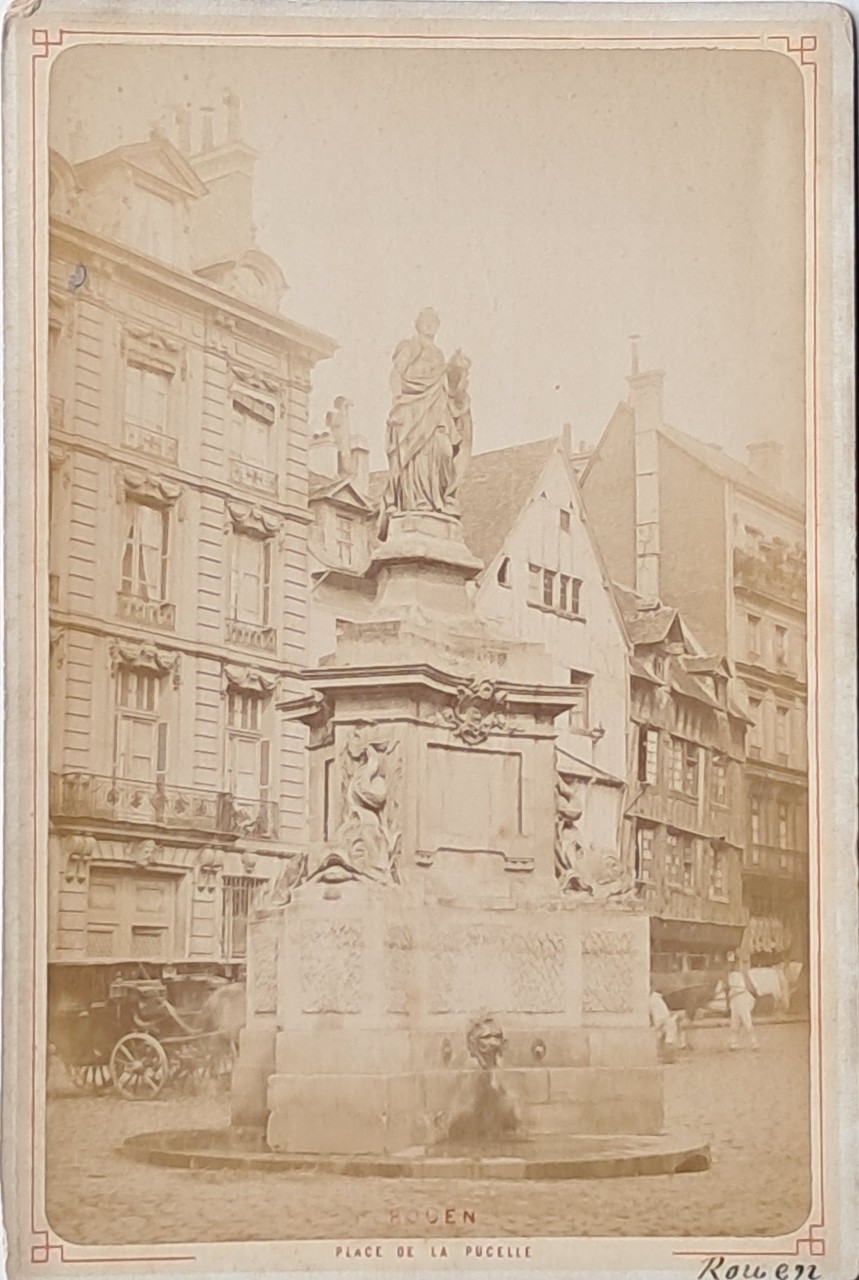 Photograph - Rouen Place de la Pucelle