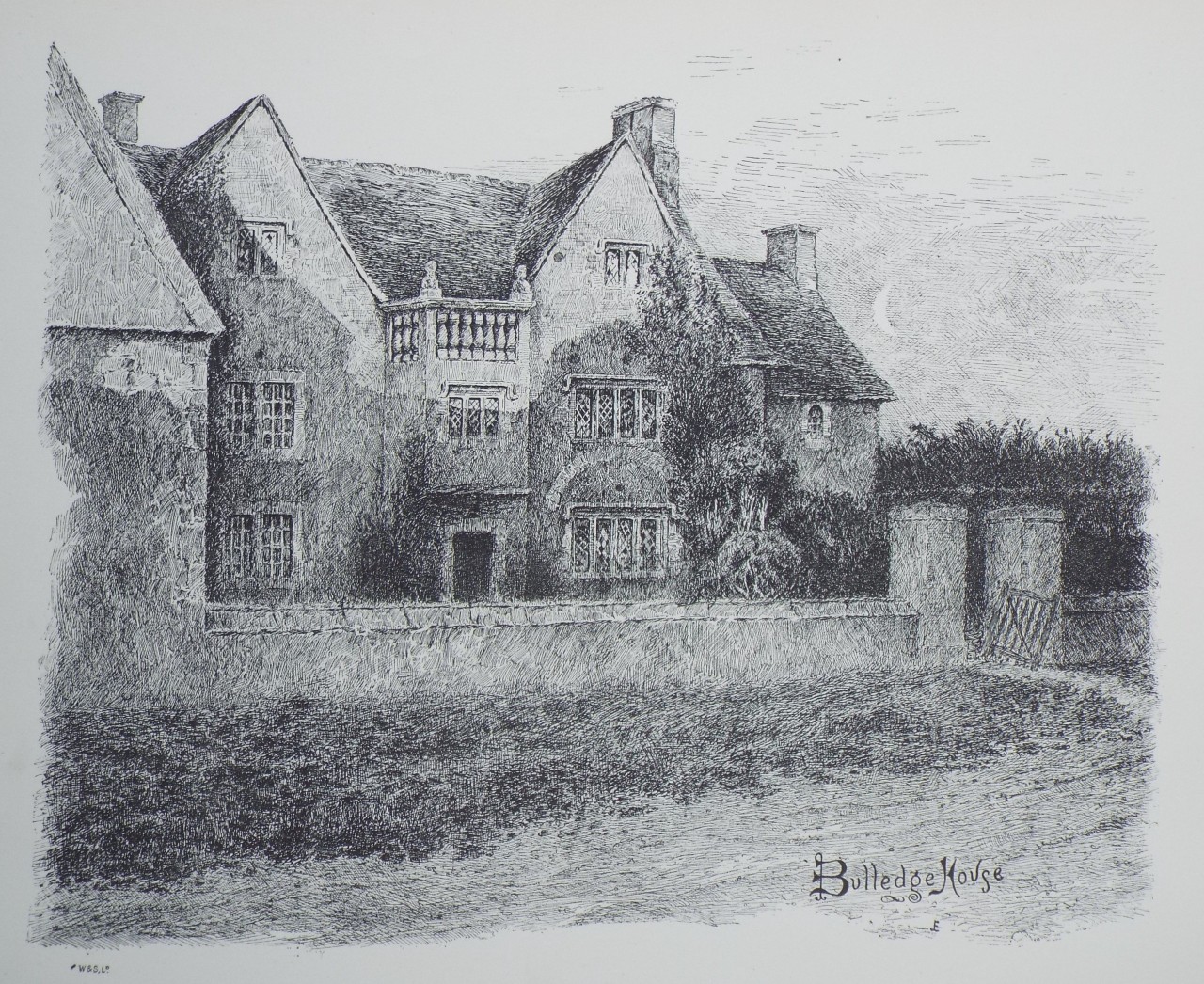 Lithograph - Bulledge House