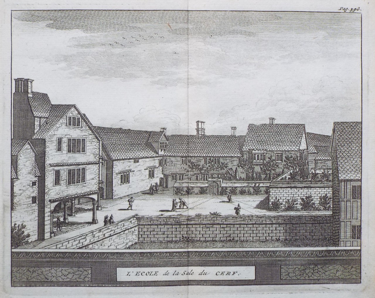 Print - L'Ecole de la Sale du Cerf.