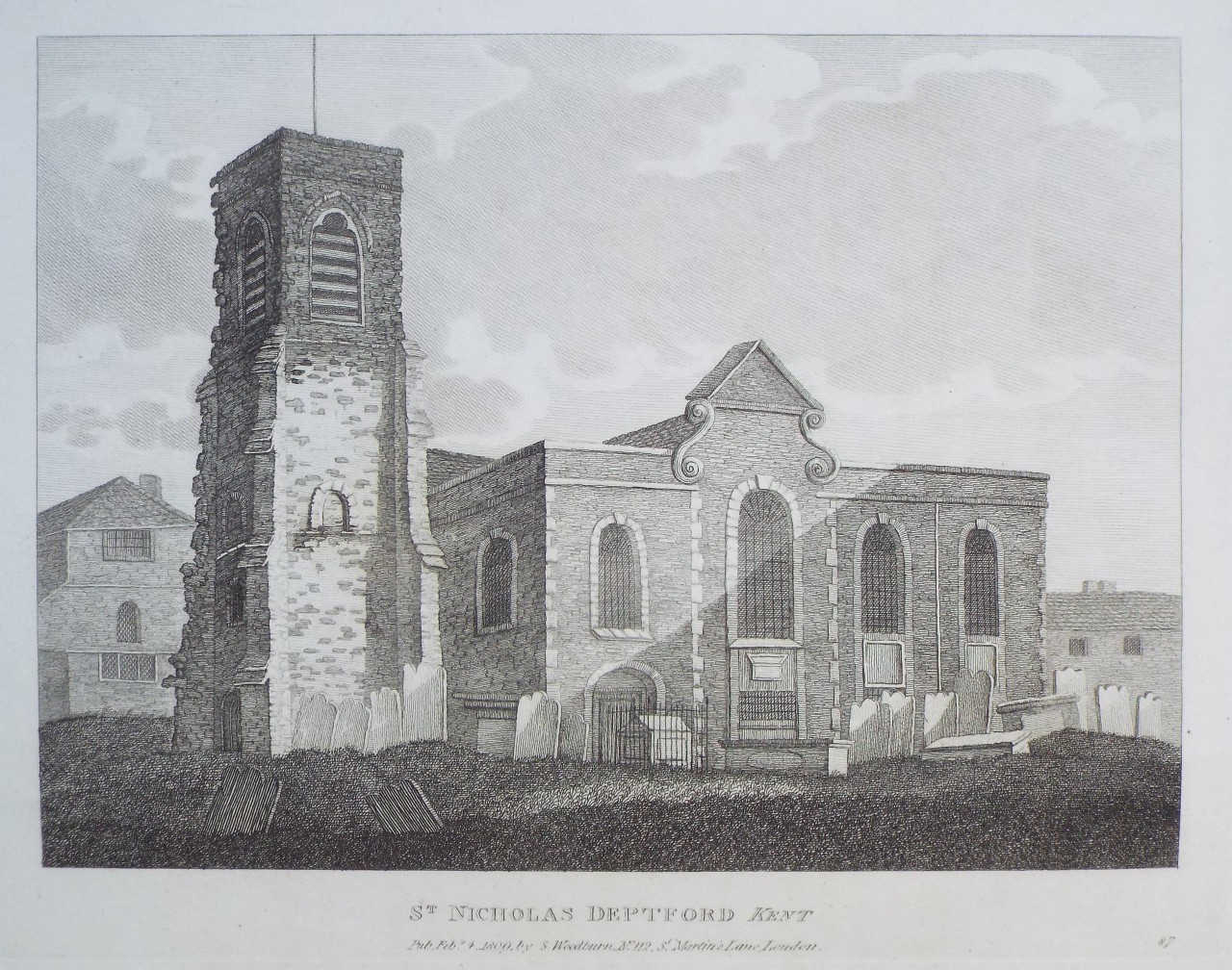 Print - St Nicholas Deptford Kent