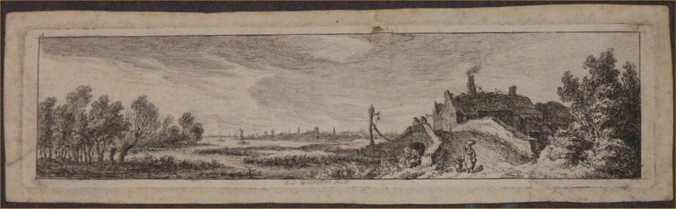 Etching - Untitled Landscape - Weirotter