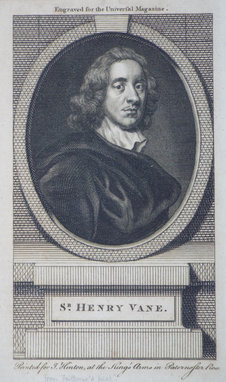 Print - Sr. Henry Vane.