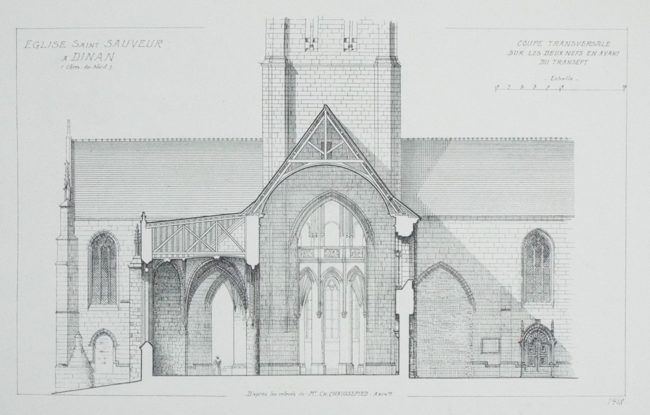 Wood - Eglise St. Sauveur a Dinan (Cotes-du-Nord)