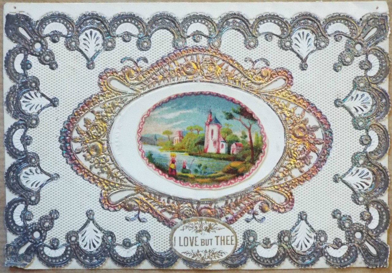 Print - I love but thee