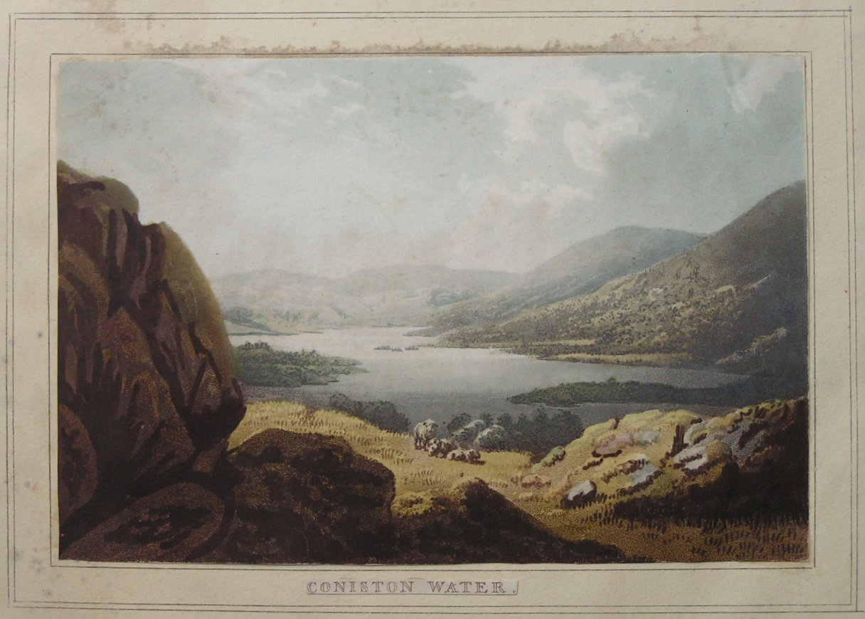 Aquatint - Coniston Water