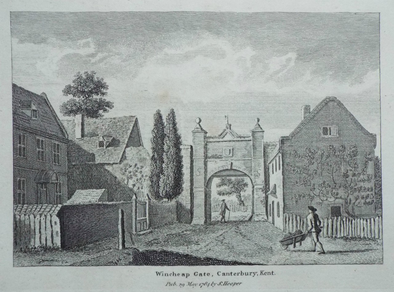 Print - Wincheap Gate, Canterbury, Kent.