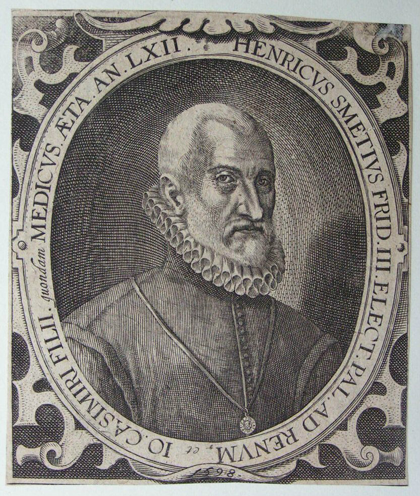 Print - Henricus Smetius Frid. III. Elect. Pal. ad Renam et Io Casimiri Filii quondam Medicus. Aeta. an. LXII.
