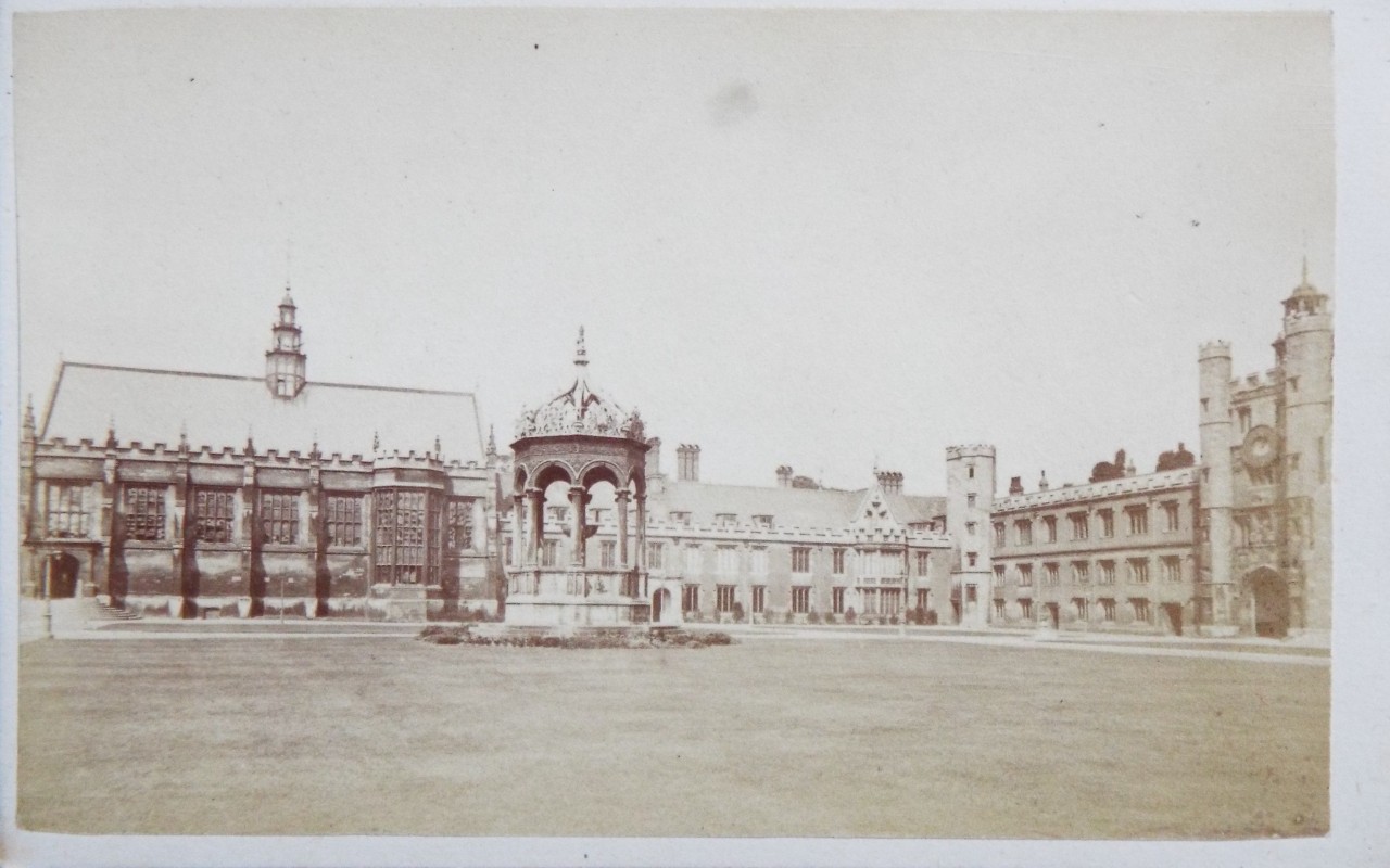 Photograph - Trinity College Cambridge. Great Court