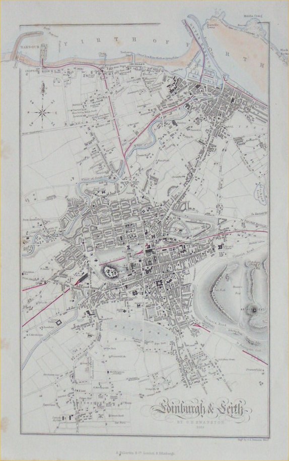 Map of Edinburgh - Edinburgh