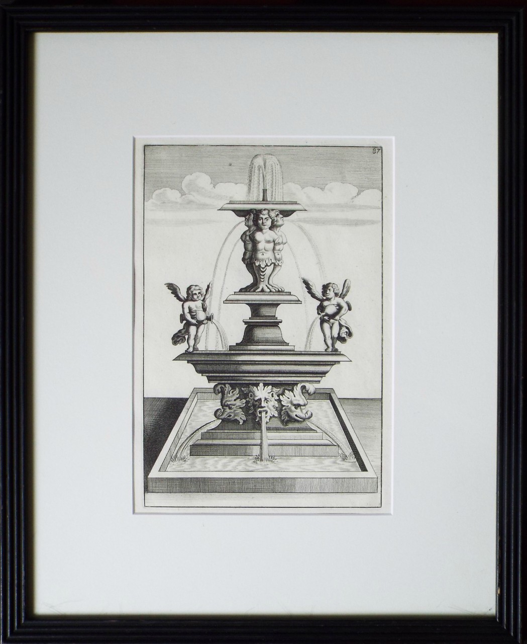 Print - (Design for a fountain) 87