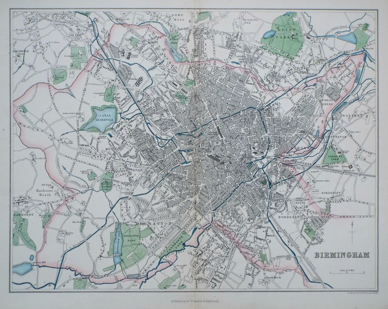 Map of Birmingham - Birmingham