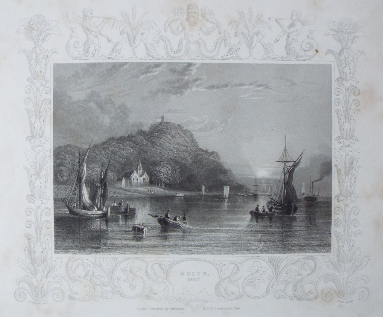 Print - Erith, Kent. - 