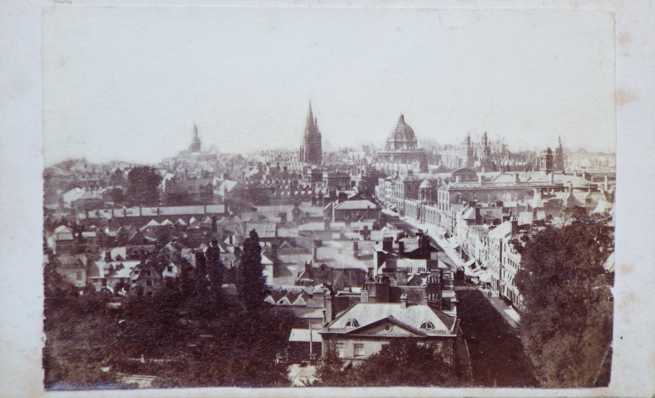 Photograph - Oxford general view from Magdalen Tower
