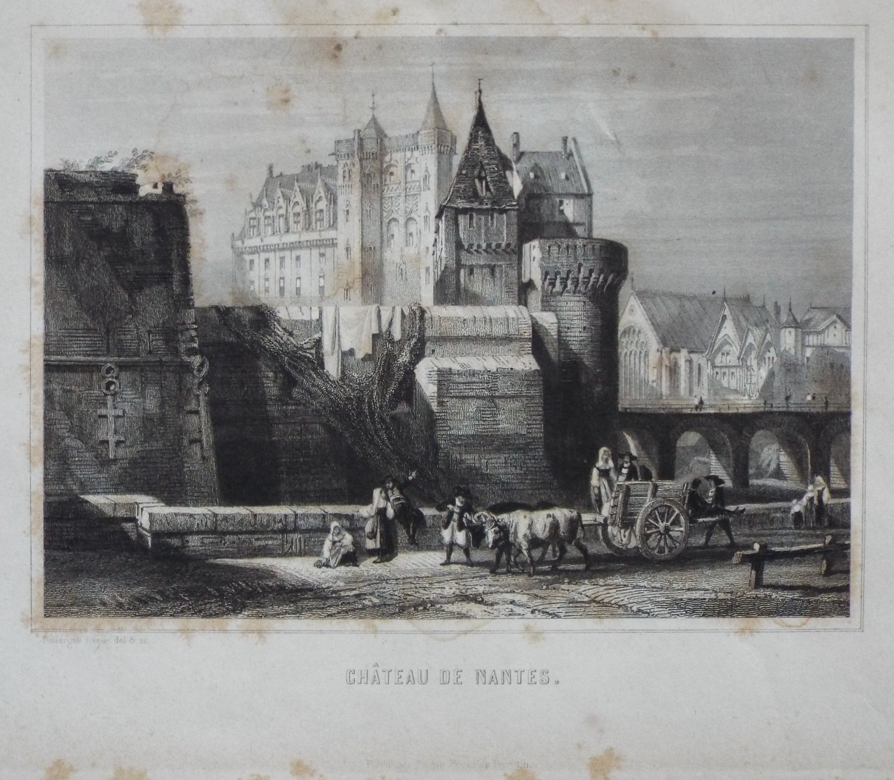 Print - Chateau de Nantes - Rouargue