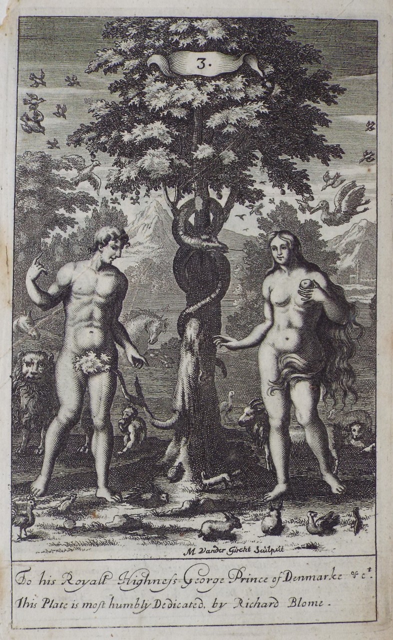 Print - Adam and Eve in the Garden of Paradise - Van