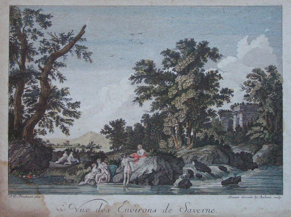 Print - Vue des Environs de Saverne - Ambrosi,