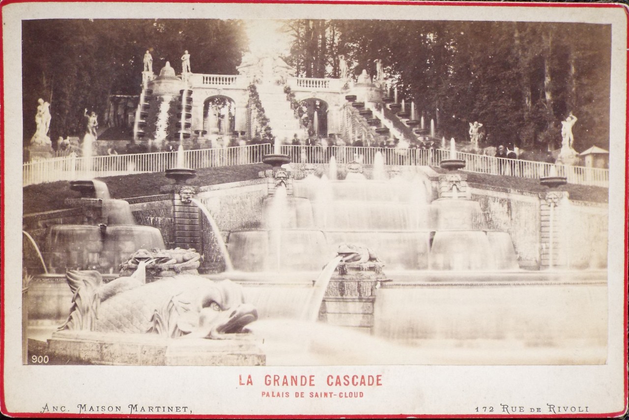 Photograph - La Grande Cascade Palais de Saint-Cloud 