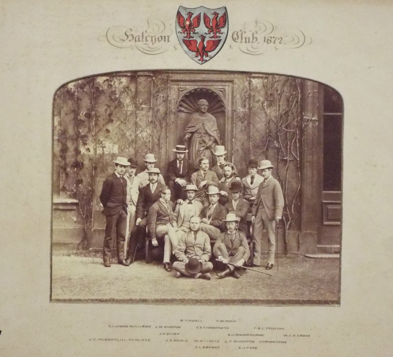 Photograph - Halcyon Club 1872