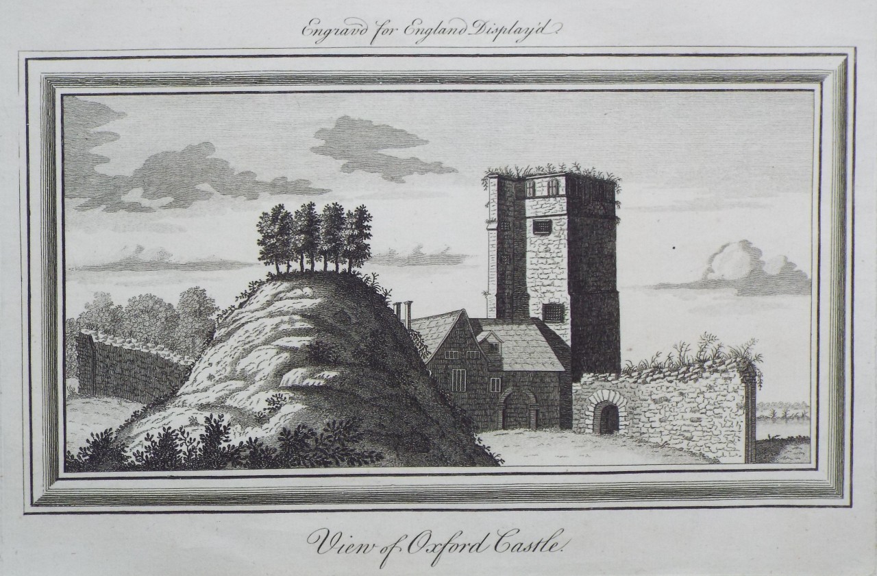 Print - View of Orford Castle.