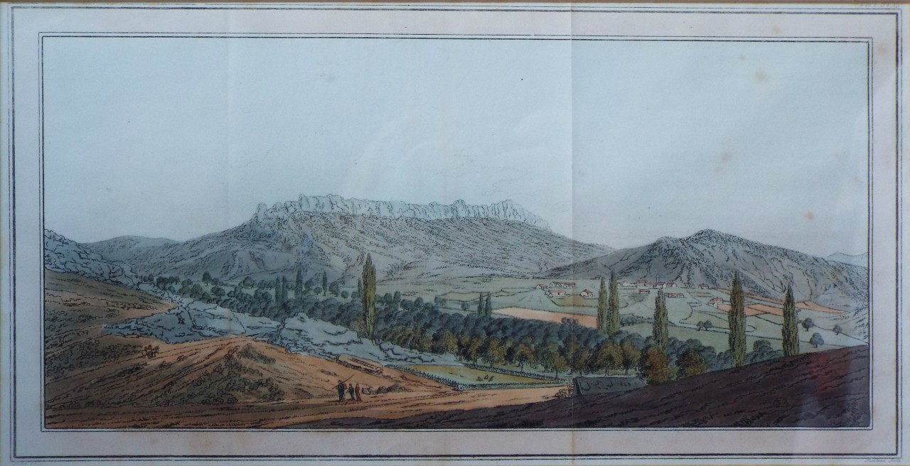 Aquatint - The Rocks of Taraktash - 