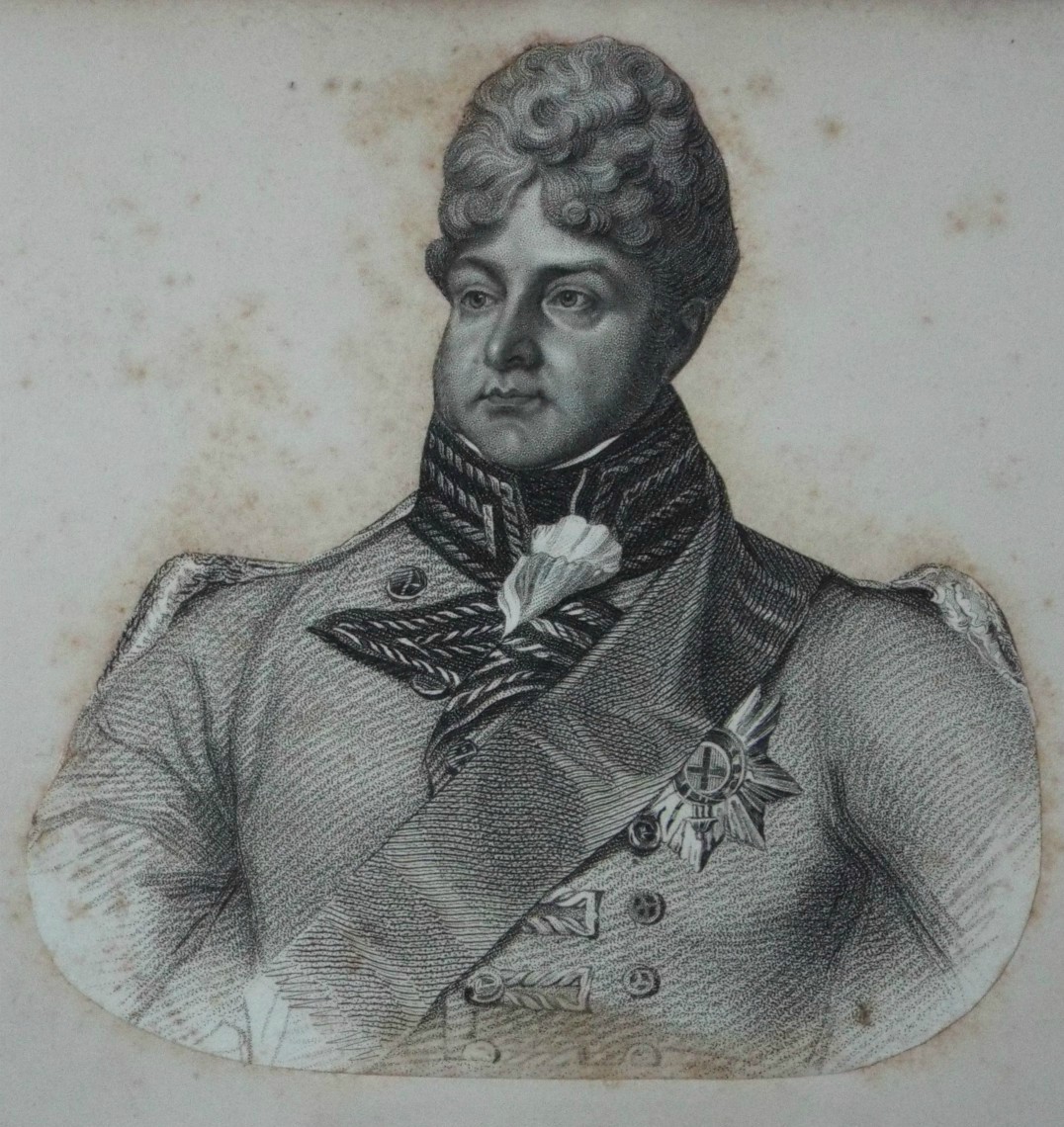 Stipple - His Majesty King George IV. - Schiavonetti